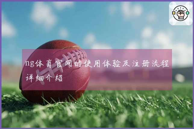 ng体育官网的使用体验及注册流程详细介绍